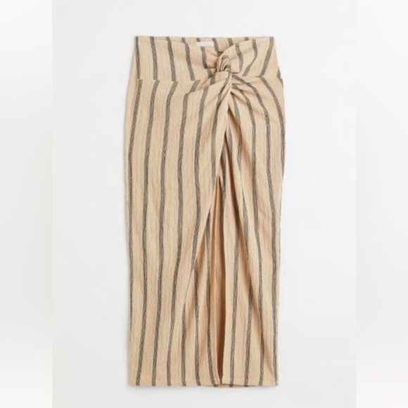 Stripe midi skirt - Picture 1 of 5